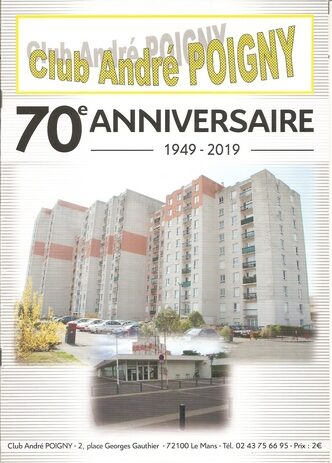 Bienvenue au club André Poigny - Le Mans